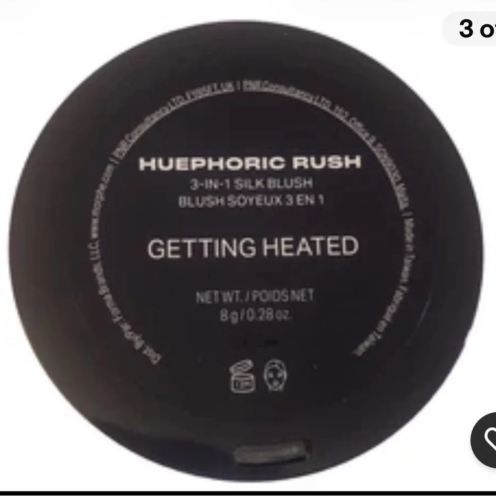 Morphe GETTING HEATED Swirl Blush - Deep Pink